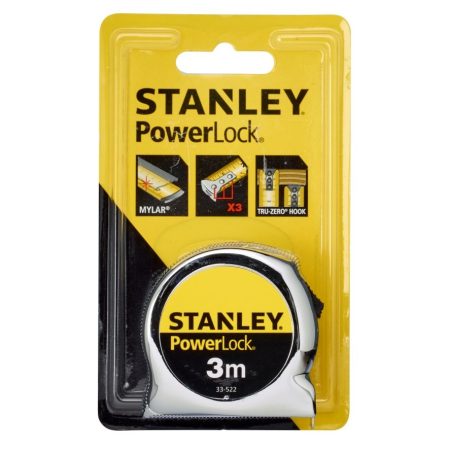 Stanley PowerLock mérőszalag 3méter (0-33-522)
