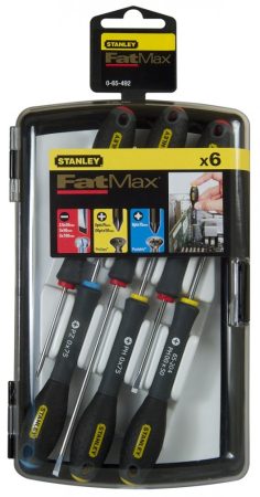 Stanley FatMax 6db-os órás/műszerész csavarhúzó készlet (0-65-492)