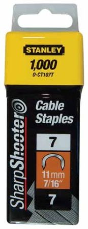 Stanley Tűzőkapocs "C" kábelhez 11mm (1-CT107T)