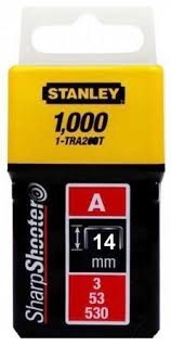Stanley Tűzőkapocs "A" 14mm (3/53/530) 1000db (1-TRA209T)