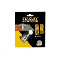 Stanley FatMax gyémánttárcsa közethez 115mm (STA38102)