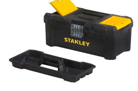 Stanley 16" Szerszámosláda csavartartóval, fémcsatos (STST1-75518)
